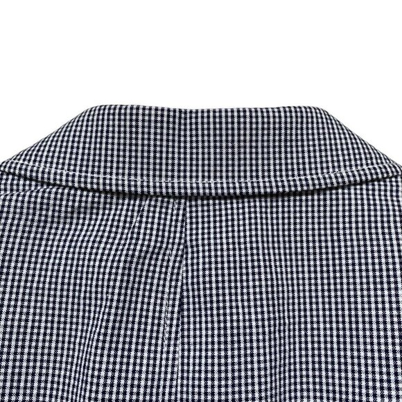 NEW IZOD Mens Blazer Medium Cotton Blue Check Preppy Sport Jacket NWT - Picture 8 of 14